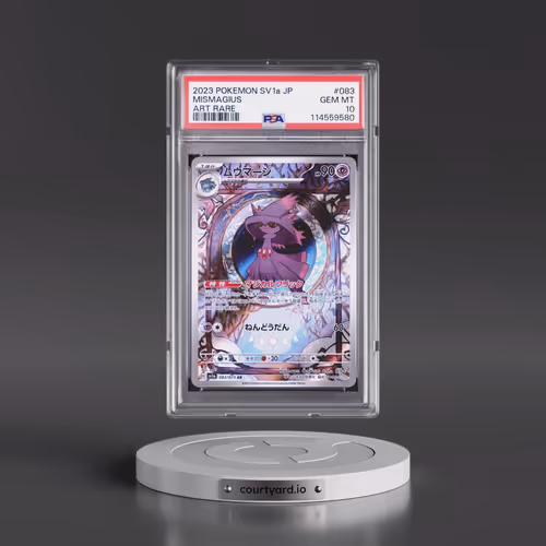 2023 Pokémon Sv1a-Triplet Beat #083 Mismagius - Art Rare (PSA 10 GEM MINT)