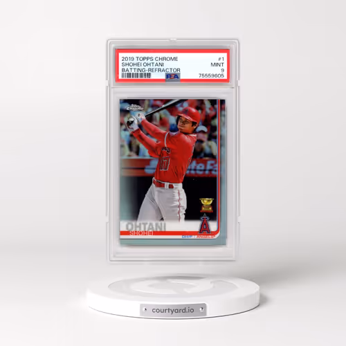 2019 Topps Chrome #1 Shohei Ohtani - Refractor (PSA 9 MINT)