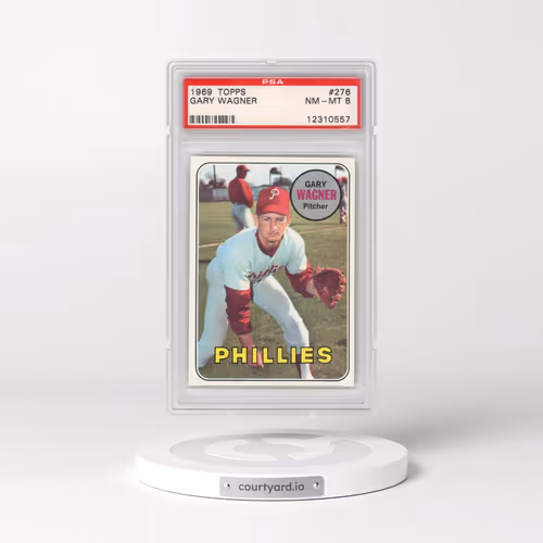 1969 Topps #276 Gary Wagner (PSA 8 NM-MT)