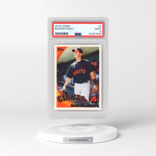 2010 Topps #2 Buster Posey (PSA 9 MINT)