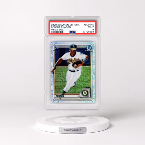 2020 Bowman Chrome Mega Box #BCP145 Robert Puason (PSA 9 MINT)