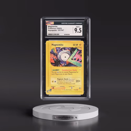 2003 Aquapolis #91/147 Magnemite (CGC 9.5 MINT+)