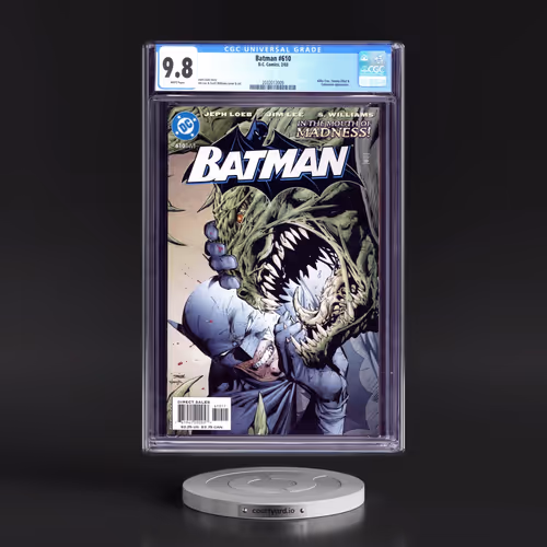 Batman #610 CGC 9.8 White Pages (DC Comics, 2/03) - Universal