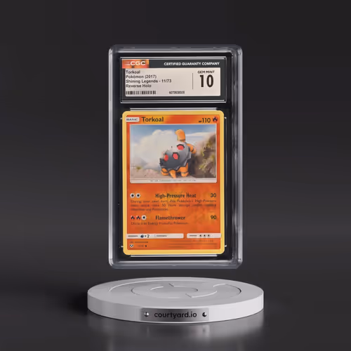 2017 Shining Legends #11/73 Torkoal - Reverse Holo (CGC 10 GEM MINT)