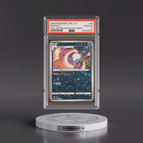 2020 Pokémon S Promo #145 Milotic - Pokemon Center Kanazawa Opening (PSA 10 GEM MINT)