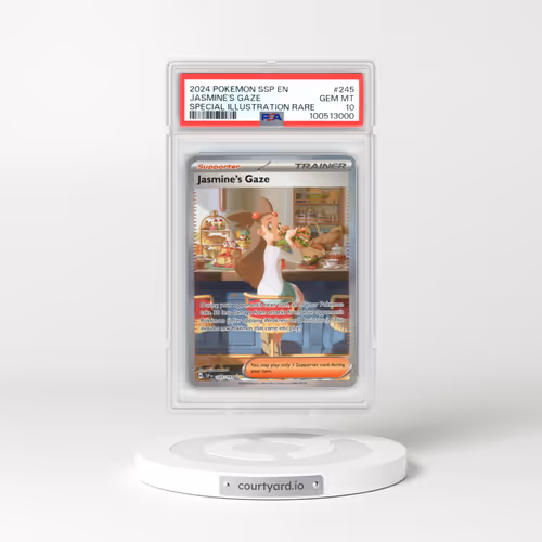 2024 Pokémon Ssp EN-Surging Sparks #245 Jasmine's Gaze - Special Illustration Rare (PSA 10 GEM MINT)