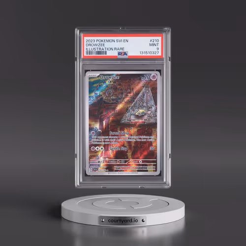 2023 Pokémon Svi EN-Scarlet & Violet #210 Drowzee - Illustration Rare (PSA 9 MINT)