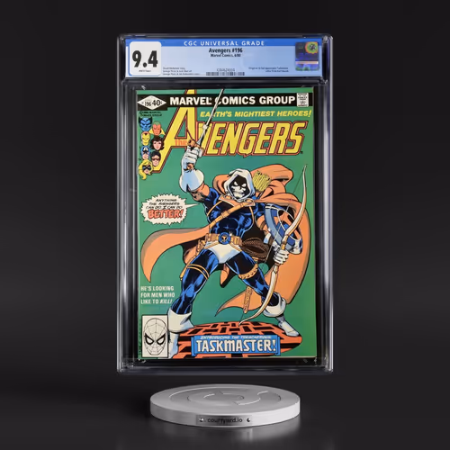 Avengers #196 CGC 9.4 White Pages (Marvel Comics, 6/80)