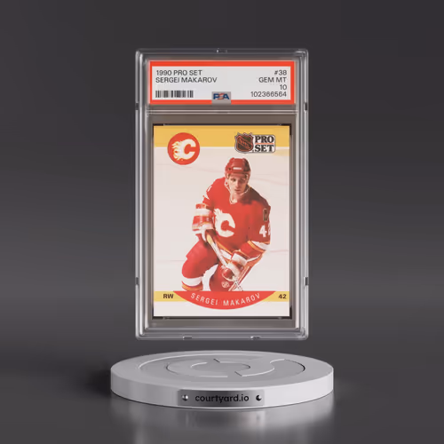 1990 Pro Set #38 Sergei Makarov (PSA 10 GEM MINT)