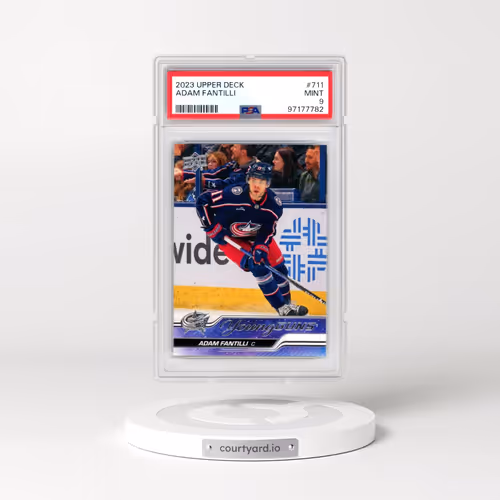 2023 Upper Deck #711 Adam Fantilli (PSA 9 MINT)