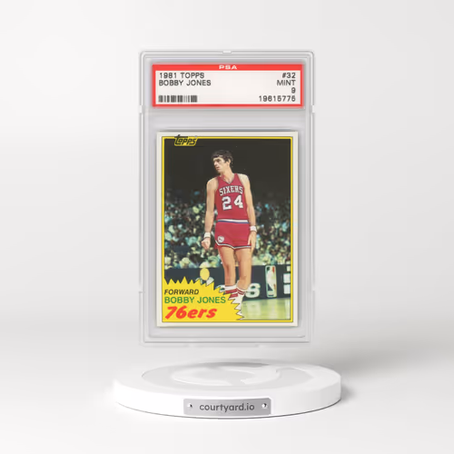 1981 Topps #32 Bobby Jones (PSA 9 MINT)