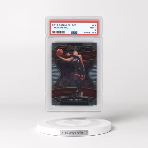 2019 Panini Select #63 Tyler Herro (PSA 9 MINT)