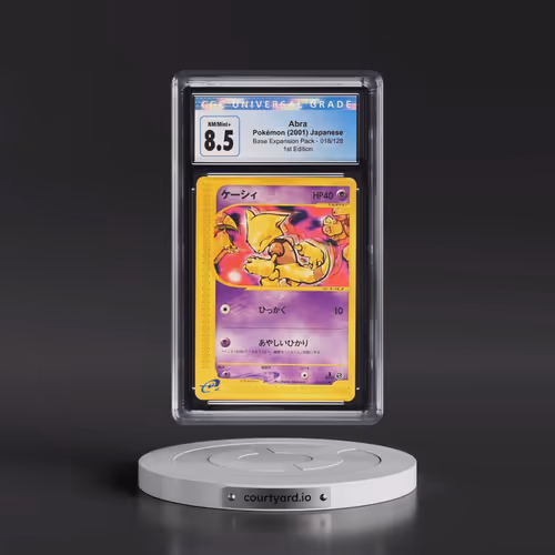 2001 Base Expansion Pack #018/128 Abra - 1st Edition (CGC 8.5 NM-MT+)