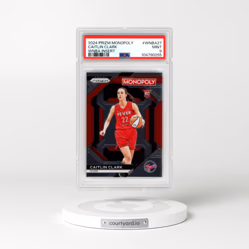 2024 Panini Prizm Monopoly WNBA Insert #WNBA27 Caitlin Clark (PSA 9 MINT)