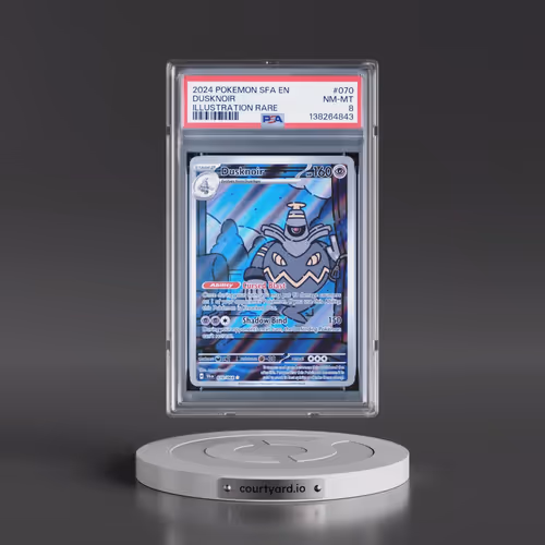 2024 Pokémon Sfa EN-Shrouded Fable #070 Dusknoir - Illustration Rare (PSA 8 NM-MT)