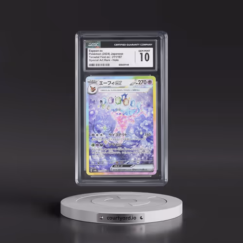 2024 High Class Pack: Terastal Fest ex - sv8a #211/187 Espeon ex - Special Art Rare Holo (CGC 10 GEM