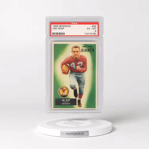 1955 Bowman #55 Joe Heap (PSA 6 EX-MT)