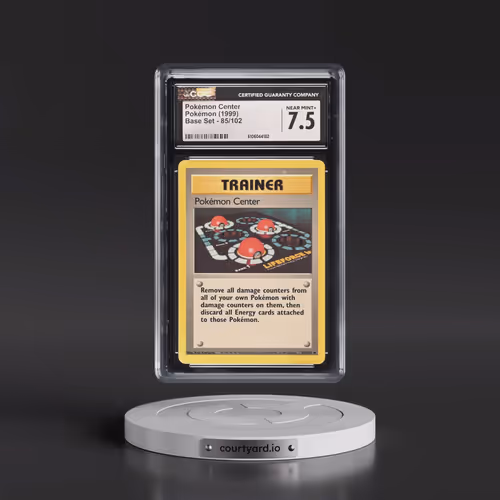 1999 Base Set #85/102 Pokémon Center (CGC 7.5 NM+)