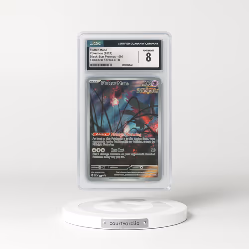 2023 Black Star Promos - Scarlet & Violet SVP EN #097 Flutter Mane - Temporal Forces ETB (CGC 8 NM-MT)