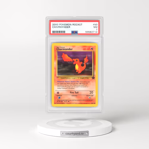 2000 Rocket Gang #50 Charmander (PSA 7 NM)