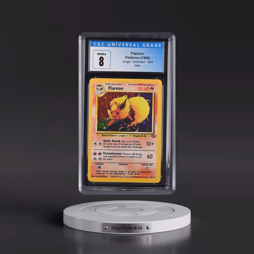 1999 Jungle #3/64 Flareon - Holo (CGC 8 NM-MT)