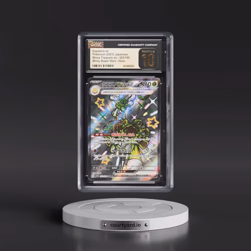 2023 Shiny Treasure ex #323/190 Espathra ex - Shiny Super Rare Holo (CGC 10 PRISTINE)