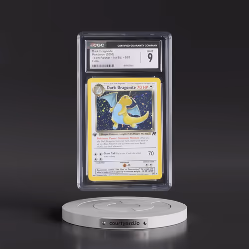 2000 Team Rocket #5/82 Dark Dragonite - 1st Edition Holo (CGC 9 MINT)