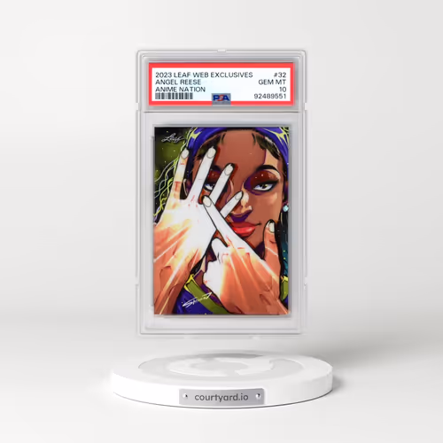 2023 Leaf Web Exclusives #32 Angel Reese - Anime Nation (PSA 10 GEM MINT)