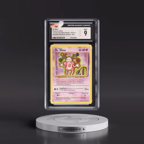 2023 Trading Card Game Classic - CLV, CLC, CLB #013/034 Mr. Mime - Blastoise & Suicune ex Deck - CLB