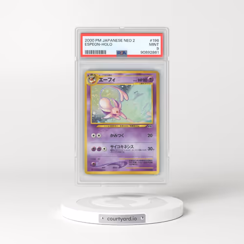 2000 Pokémon Neo 2 #196 Espeon - Holo (PSA 9 MINT)