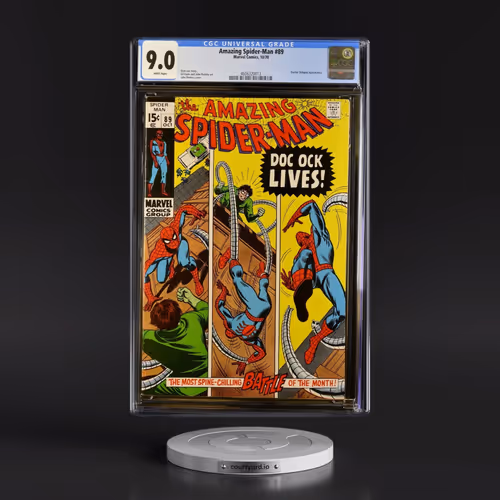 Amazing Spider-Man #89 CGC 9.0 White Pages (Marvel Comics, 10/70)
