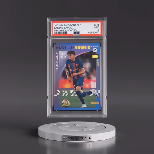 2023-24 Panini Megacracks Laliga EA Sports #423 Lamine Yamal (PSA 9 MINT)