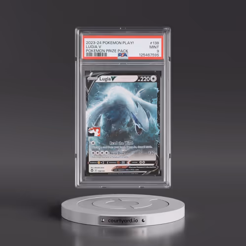 2023-2024 Pokémon Play! Pokemon Prize Pack #138 Lugia V - Holo (PSA 9 MINT)