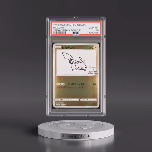 2021 Pokémon Promo Cello Pack Cello Pack - YU Nagaba X Pokemon Card Game-Pikachu (PSA 10 GEM MINT)