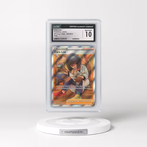 2021 Shining Fates #067/072 Cara Liss (CGC 10 GEM MINT)