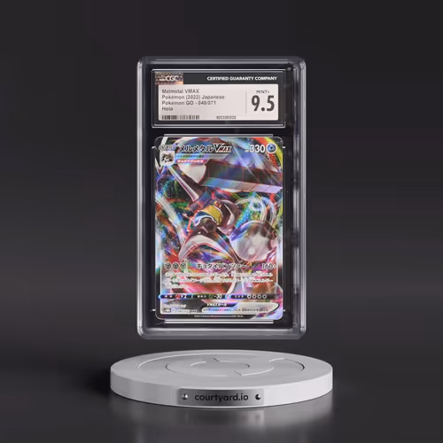 2022 Pokémon GO #048/071 Melmetal VMAX - Holo (CGC 9.5 MINT+)