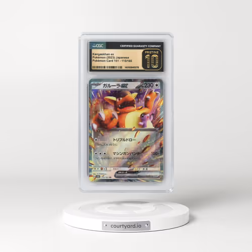 2023 Pokémon Card 151 #115/165 Kangaskhan ex (CGC 10 PRISTINE)