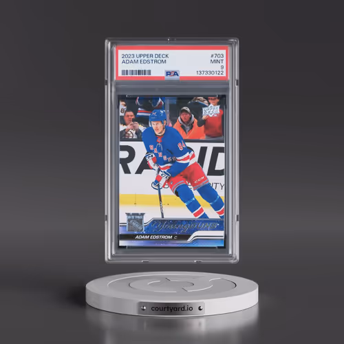 2023 Upper Deck #703 Adam Edstrom (PSA 9 MINT)