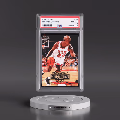 1995 Ultra #25 Michael Jordan (PSA 8 NM-MT)