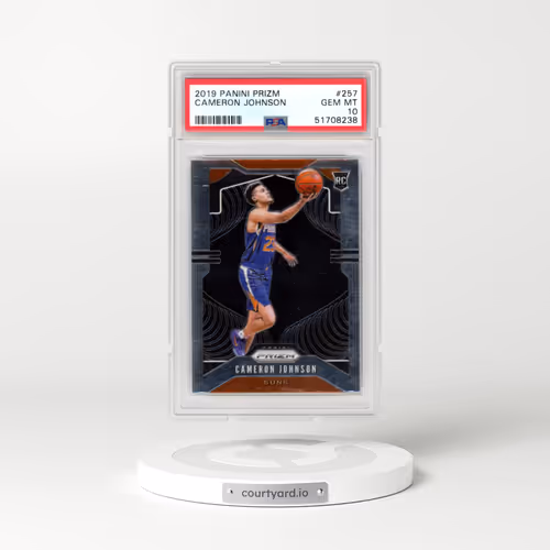 2019 Panini Prizm #257 Cameron Johnson (PSA 10 GEM MINT)