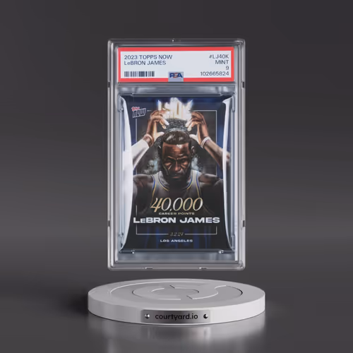 2023 Topps Now #LJ40K LeBron James (PSA 9 MINT)