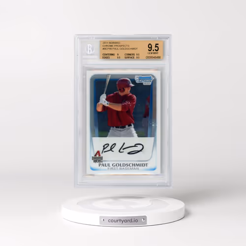 2011 Bowman Chrome Prospects #BCP99 Paul Goldschmidt (BGS 9.5 GEM MINT)