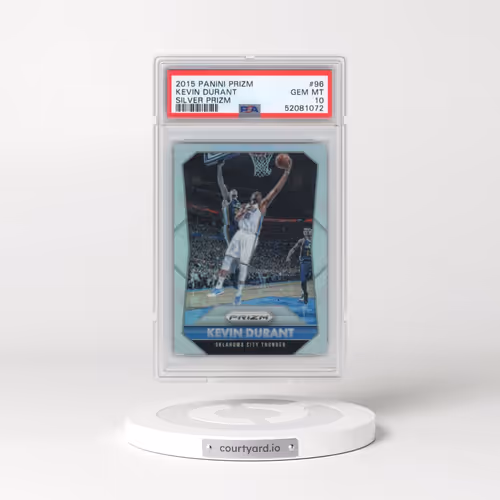 2015 Panini Prizm #96 Kevin Durant - Silver Prizm (PSA 10 GEM MINT)