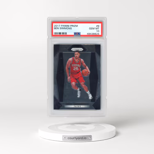 2017 Panini Prizm #9 Ben Simmons (PSA 10 GEM MINT)