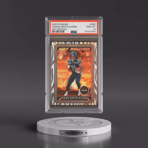 2023 Panini Phoenix Hot Routes #HR2 Jaxon Smith-Njigba (PSA 10 GEM MINT)