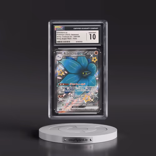 2023 Shiny Treasure ex #329/190 Glimmora ex - Shiny Super Rare Holo (CGC 10 GEM MINT)