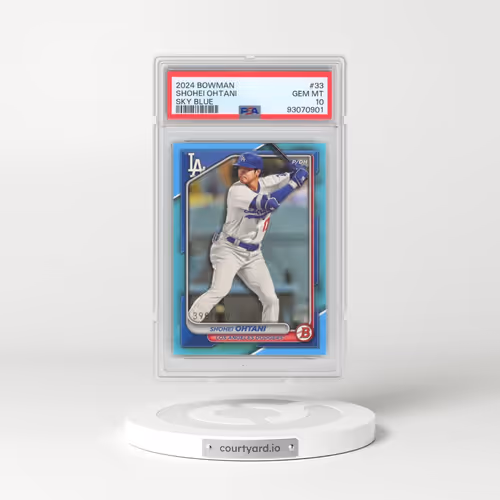 2024 Bowman #33 Shohei Ohtani - Sky Blue (PSA 10 GEM MINT)