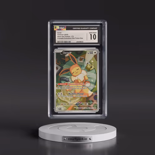 2023 Black Star Promos - Scarlet & Violet SVP EN #173 Eevee - Prismatic Evolutions Elite Trainer Box
