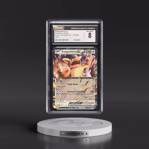 2023 Scarlet & Violet 151 - MEW EN #115/165 Kangaskhan ex (CGC 8 NM-MT)