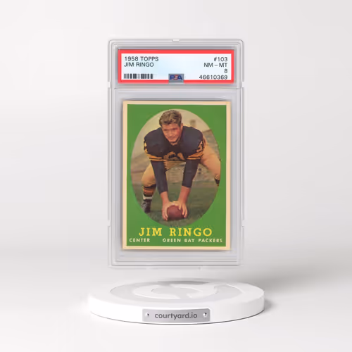 1958 Topps #103 Jim Ringo (PSA 8 NM-MT)